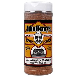 John Henry's Store John Henry's Jalapeno Ranch Rub Seasoning Ribs Brisket Veggies 11.5 Oz Bottle