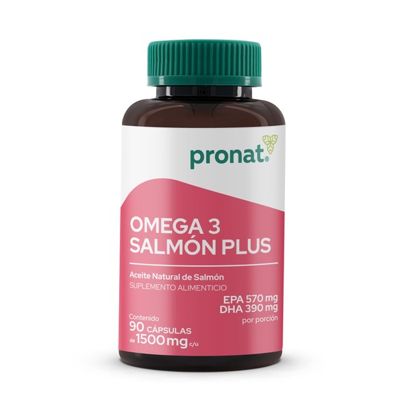 Pronat | Salmon Plus Omega 3 (90 Cápsulas)