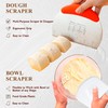 Complete Sourdough Starter Kit, Banneton Bread Proofing Basket with Glass
