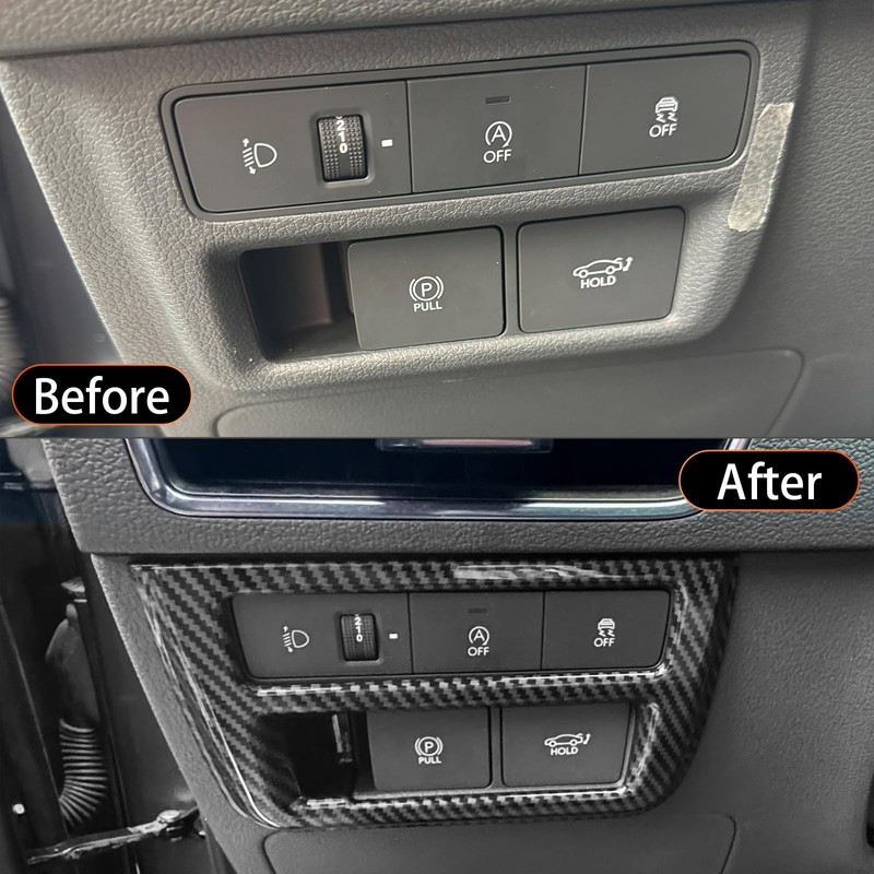 YOUTOOCAR Headlight Control Panel Cover Compatible with Hyundai Sonata 2025
