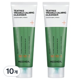 Mediheal Tea Tree Trouble Soothing Cleansing Foam, 120ml, 10 pieces / 메디힐 티트리 트러블진정 클렌징폼, 120ml, 10개