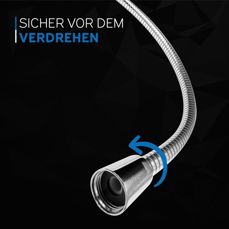 kör4u Universal Shower Hose 1.25 m 6 Layer Design Plastic