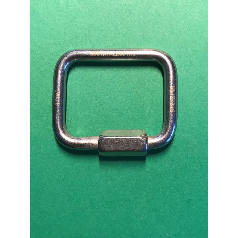 Stainless Steel 316 Square Quick Link 3/16" (5mm) Marine Grade