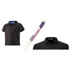 White Ink - School Uniform- Marker Pen Suitable for Dark Clothing, Dark Fabric