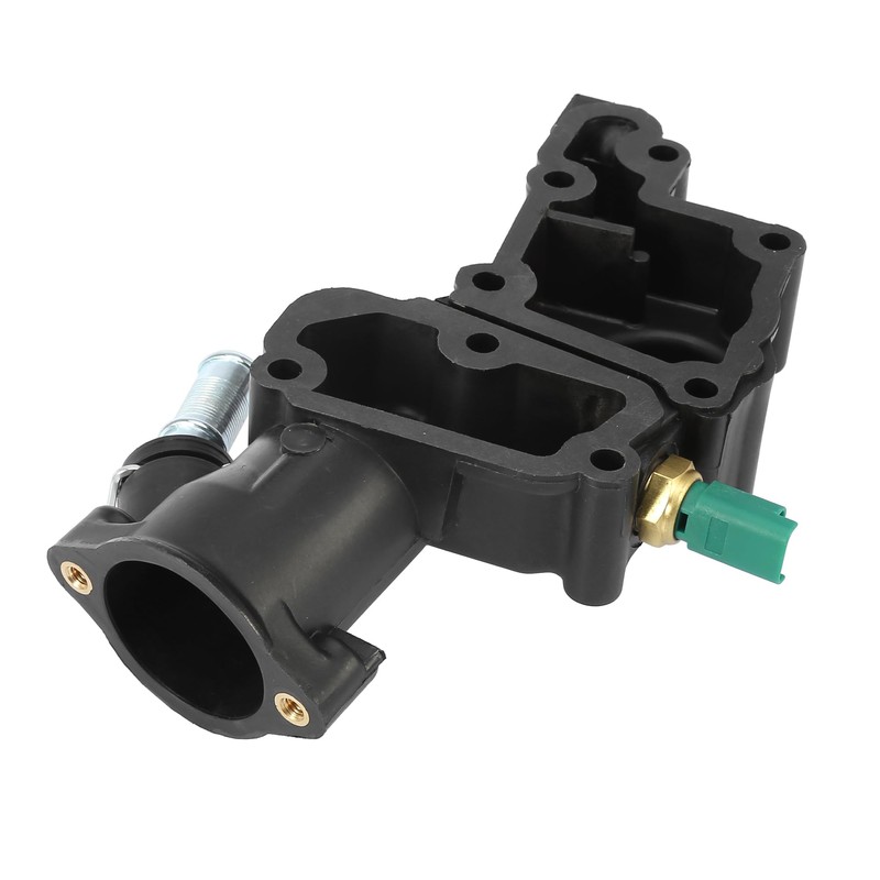 X AUTOHAUX Car Thermostat Housing Assembly BE1-1254 1336.Y8 1336.P9 Replacement