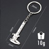 Small Calliper Keyring - Fun Measuring Tool for Craftsmen, DIY,