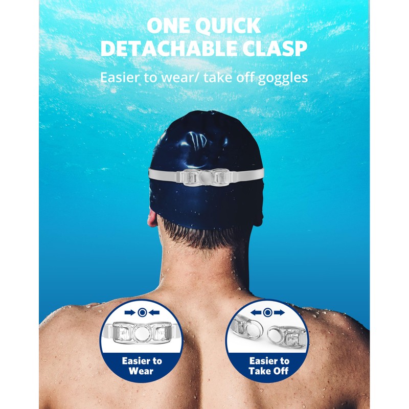 Aegend Swim Goggles, 2 Pack Swimming Goggles No Leaking Adult