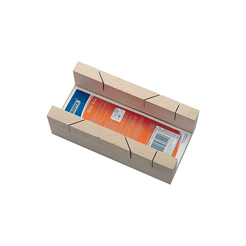 Draper 45238 Beech Wood Mitre Box , Blue