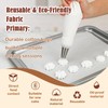 9-Piece Reusable Piping Bags and Tips Set- Cotton Baking Kit