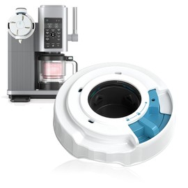 Swirl Press for Ninja Swirl by CREAMi Ice Cream Maker Accessories, Reusable Press for Ninja NC700 NC701, for Ninja Creami Replacement Parts 16 oz Ice Cream Containers Press