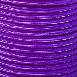 West Coast Paracord Marine Grade Shock Cord 1/4-inch - Lengths up to 1000 feet - Made in USA (25 Feet, Bright Purple)