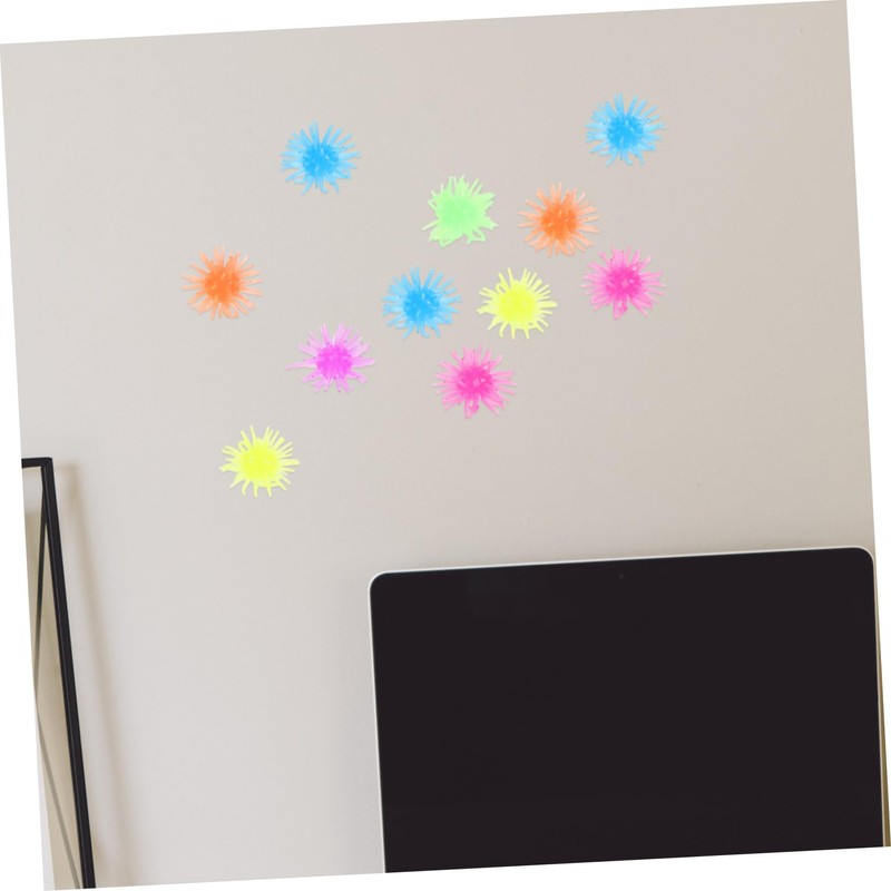 BESPORTBLE 50pcs Wall Sticky Crawling Props Elastic TPR for Parties