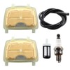 MCHNIC 2x Air Filter with Spark Plug Fuel Filter for