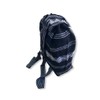 BLACK & WHITE, UNISEX, LARGE, BACKPACK, WOVEN, CANVAS, DRAWSTRING, BEACH