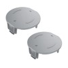 2PACK Replacement Cap Trimmer Spools Cap Covers Compatible with Bosch