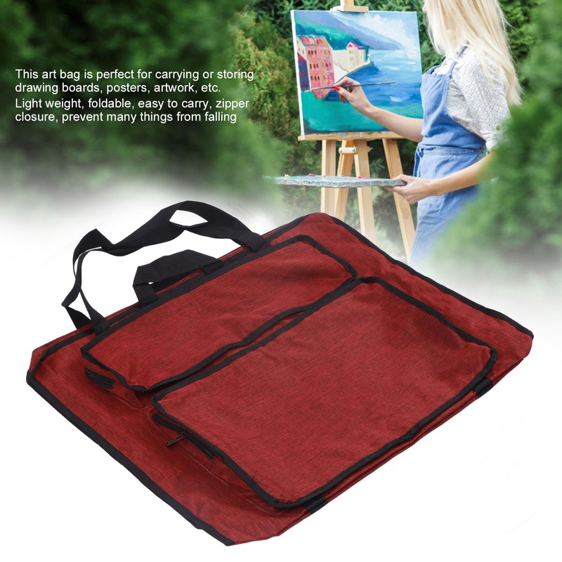 Art Bag Waterproof Foldable Portable Large Capacity Sketching Board Bag