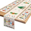 DPKOW Nutcracker Christmas Table Runner Placemats Sets, Nutcracker Christmas Decorations