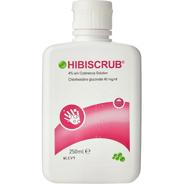 Hibiscrub Antimicrobial Skin Cleanser, 250 ml
