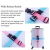 Briskyloom 6 Pack Luggage Straps, Adjustable Suitcase Belts, Briskyloom Heavy