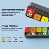 Pill Organiser 7 Day Pill Box Sliding Lid 7 Daily