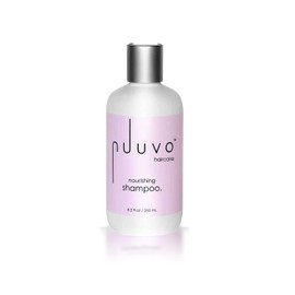 Nuuvo Haircare Nourishing Hair Shampoo - 8.5oz, Salon Professional Daily Wash Shampoo, Sulfate Free Moisturizing Formula, Infused with Coconut & Argan Oil + Keratin, Paraben Free, No Animal Testing