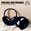 Bseical Ear Warmers Winter Rabbit Earmuffs, Plush Earmuffs for Winter,