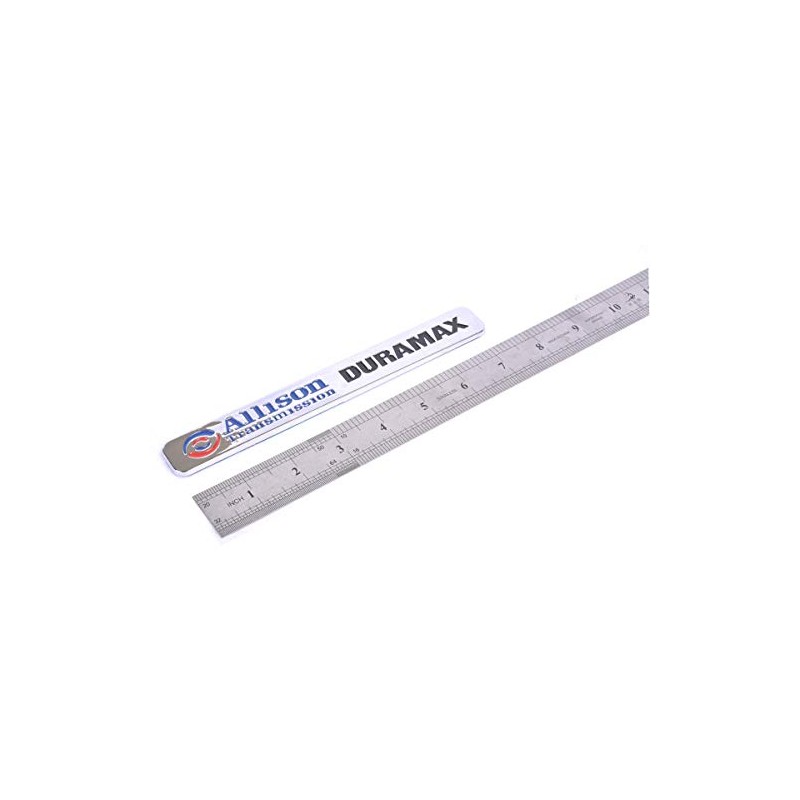 2x Allison Transmission Duramax Hood Emblem 3D Nameplate Badge Letter