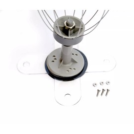 BirdBusters Bird Boat Sweep - Boat Bird Deterrent 4' Diameter & Boat Base- Keep Birds Away