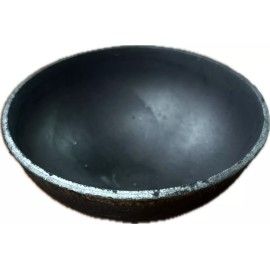 steel Pipe caps: domed steel weld on 3 1/2"