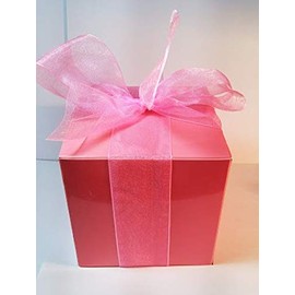 3 pc Carnation Scented Goat Milk & Shea Soap - X Large Heart Shape - Gift Boxed Set