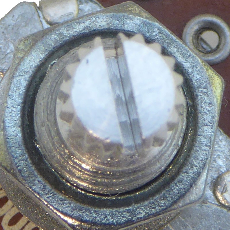 B250K linear guitar potentiometer 16mm diameter 18mm shaft tone volume