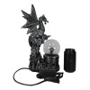 Wizards Dungeons and Dragons Saurian Dragon Electric Plasma Ball Lamp