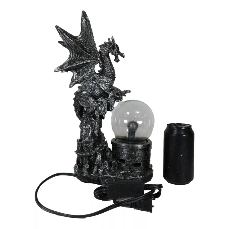 Wizards Dungeons and Dragons Saurian Dragon Electric Plasma Ball Lamp