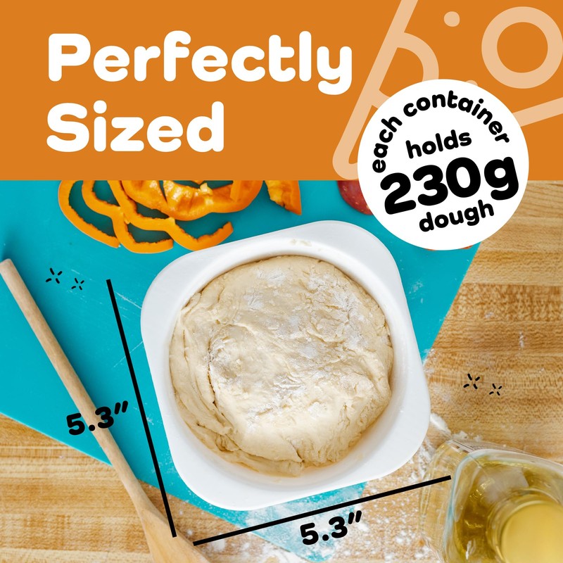 GSM Brands Pizza Dough Proofing Boxes - Stackable Commercial Quality