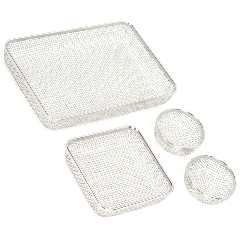 RV Mesh Screen Set Stainless Steel Vent Cover Furnace Flying