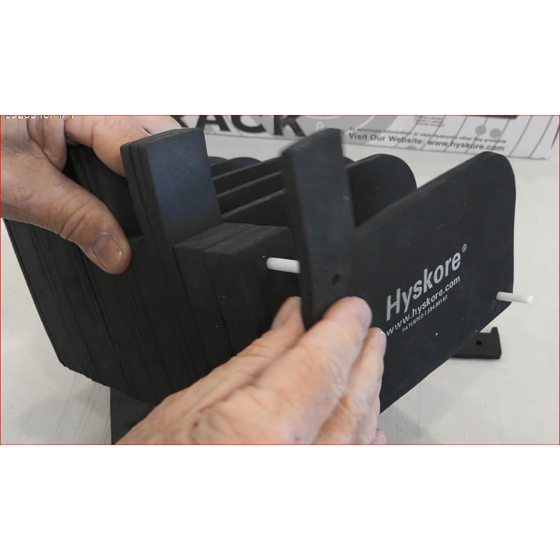 Hyskore #30002 3 Gun Modular Pistol Rack, Black