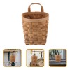 ABOOFAN Woven Storage Wall Mounted Organizer for Kitchen Compact Hanging