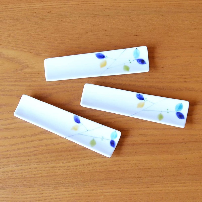 Spoon Rest, Fork Rest, Chopsticks Rest, Set of 3, Pottery,