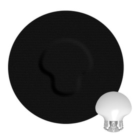 CGM Adhesive Patches for Guardian and Other Sensor,15 Pack Waterproof and Breathable Tapes,No Glue in The Center,Flexible Covers for 7+ Days,Black