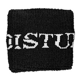 Disturbed Men's Asylum Athletic Wristband Black
