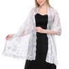 Ladiery Sequin Stars Moons Shawls and Wraps for Evening Dresses,Women