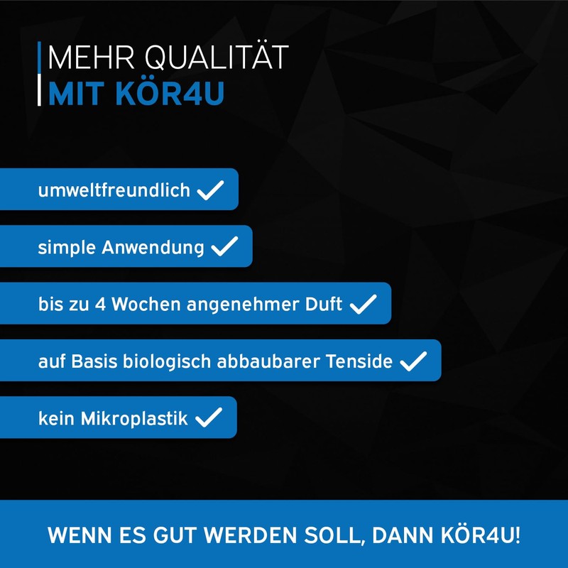 kör4u Cistern Sticks - 20 Blue Cleaning Tabs for Duofresh,