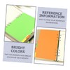 Operitacx Index Tabs 24pcs Separator Page Filing Cabinets File Labels