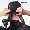 Leather Head Wrap Biker Skull Cap Adjustable Motorcycle Cap Do