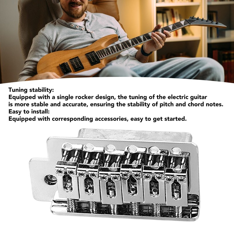 Electric Guitar Tremolo Bridge System Metal Professional Guitar Bridge System