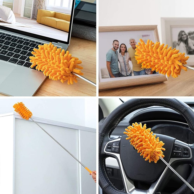 Feather Duster Microfibre Feather Duster Extendable Duster Telescopic Feather Duster