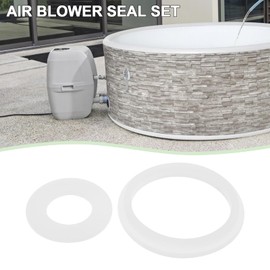 VGOL 2Set Connector Seals Gaskets Rubber Seal Set A + B/C Compatible with Bestway Coleman SaluSpa Compatible with Lay-Z-Spa Compatible with airjet Models New Shape Pump