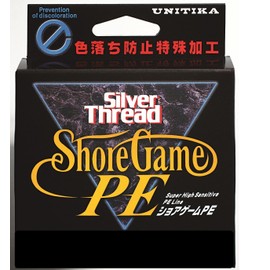 ユニチカ(UNITIKA) ライン シルバースレッド ショアゲームPE 150m 1号(14LB) ホワイトブルー(25m毎のマーキング付)
