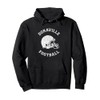 Doraville Football Distressed 1980's Retro P.E.Dept Style Pullover Hoodie