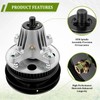 wyevee 918-04512A Deck Spindle Compatible with C ub Cad et